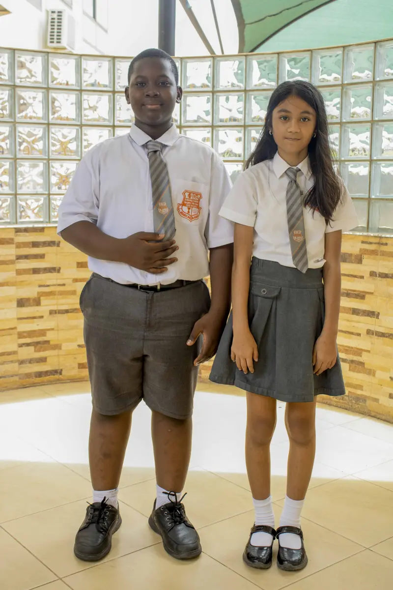 Primary school uniform image